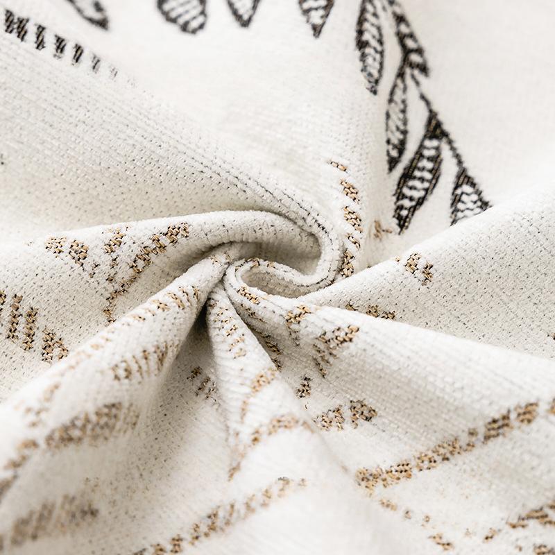 Чехлы для диванов из синели, жаккардовые нескользящие чехлы для диванов с листьями ивы, гостиная, L-образные чехлы для диванов, коврик для дивана, коврик для дивана из цельного дерева