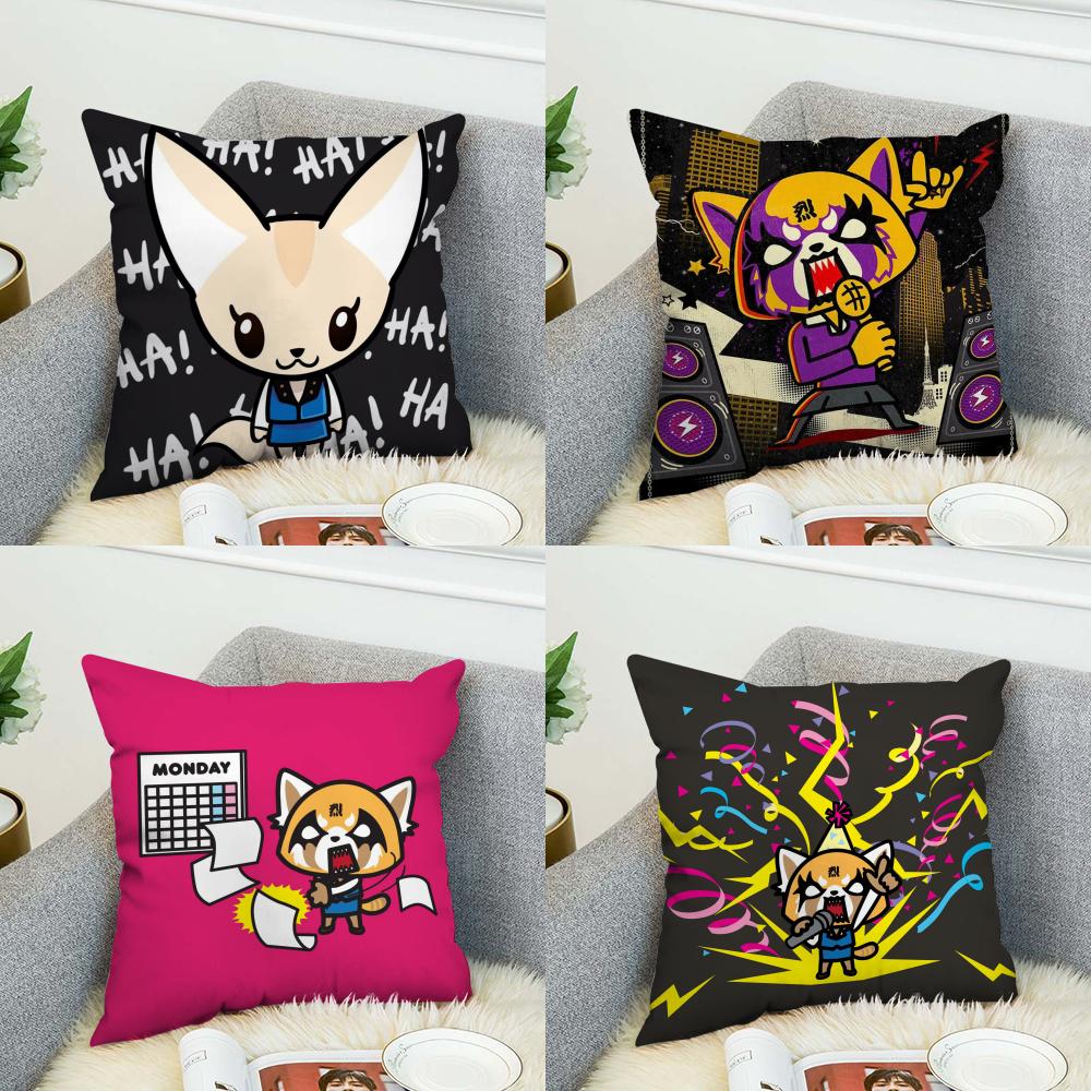 AAggretsukos Pillow Case For Car Sofa Decorative Home Doublesided Print Plush Square Throw Pillow Cushion Cover
