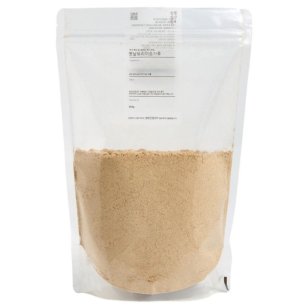 Mill Youth Steamed and Roasted Traditional Barley Misugaru Seonsik 500g 1 pcs Ingredients: may be subject to change at the | 500g 1 pcs