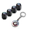 NDQB9 Car Tire Wheel Valve Caps Cover Metal Car Keychain Keyring For BMW i7 X7 G07 LCI iX I20 X1 U11 3 5 7 Series G70 G09 XM Accessory