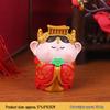 Five-Way God of Wealth Car Console Resin Ornament - Birthday Gift for Friends