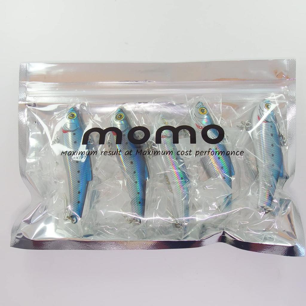 Приманка momo морской окунь вибрация нож лезвие вибрация 70ES 55ES высокая производительность маленькая синяя рыба вишня лосось стандартная приманка (70мм - сардина)
