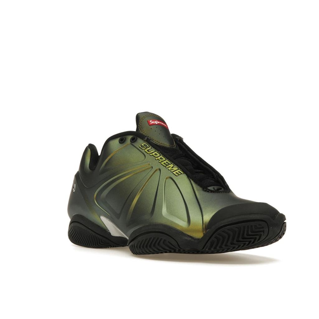 Nike Мужские кроссовки Supreme x Air Zoom Courtposite Metallic Gold, черные FB8934-700