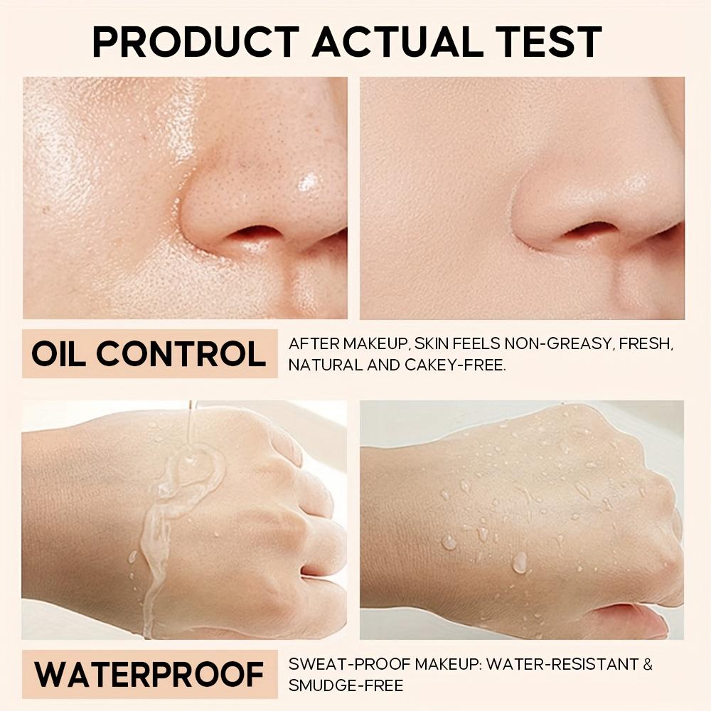 Стойкая тональная основа с полным покрытием, без масел и устойчивая к поту, 24 часа носки, натуральный матовый финиш, водостойкий и потостойкий тональный крем BB