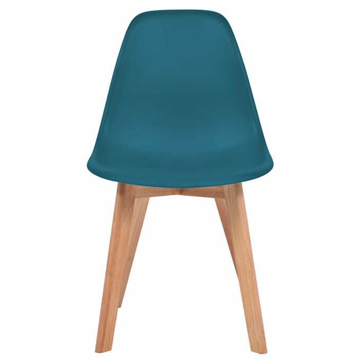 Maison Exclusive - Chaises à manger lot de 2 Turquoise Plastique