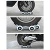 Motorcycle Moving Car Carrier Tire Skates Motorcycle Tire Dolly With 5 Wheels Flat Tire And Blown Tire Self-rescue Trailer