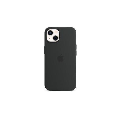 (полночь) Силиконовый чехол с MagSafe для iPhone 13
