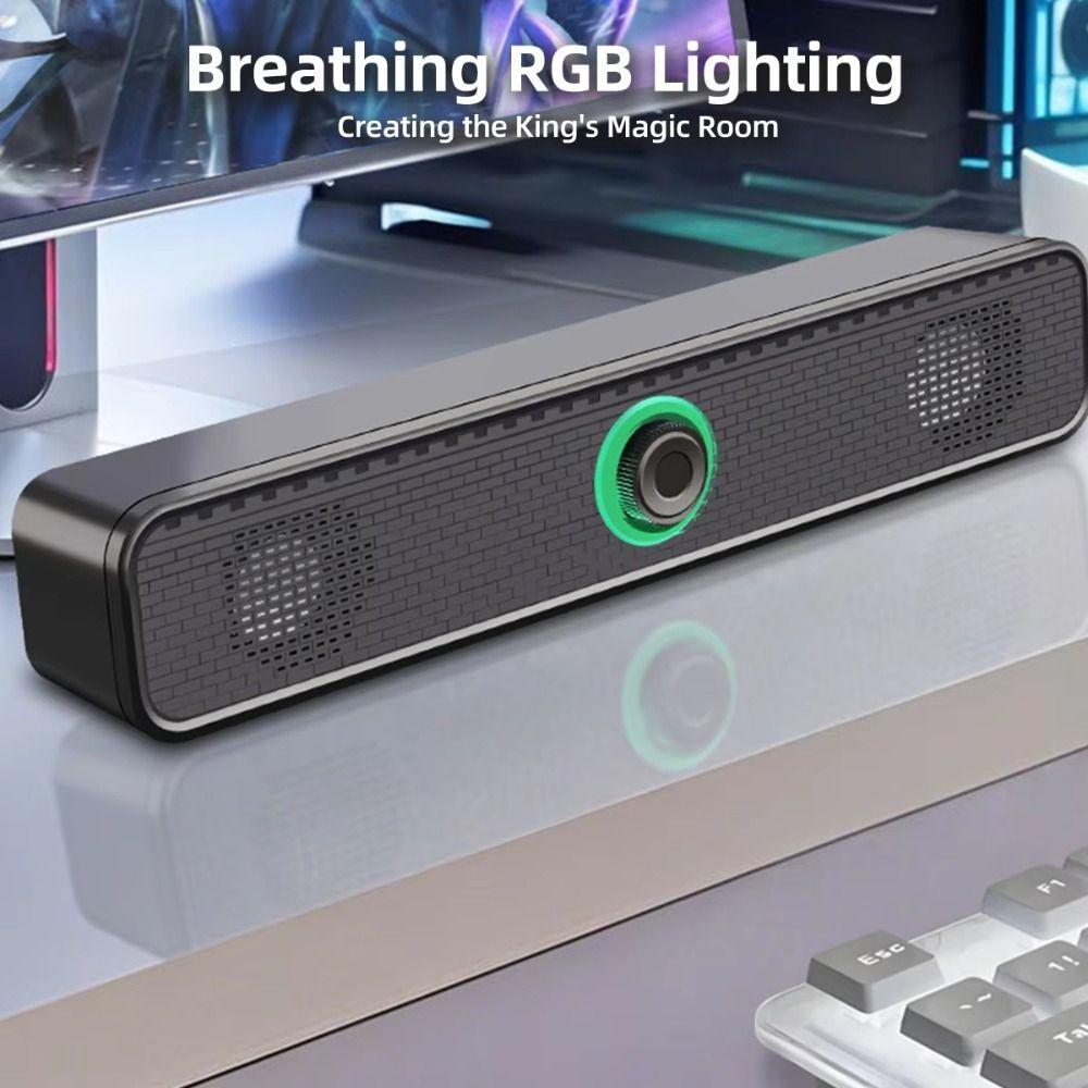 Surround Audio PC Soundbar USB Powered Wired Soundbar Audio System Soundbar Speaker Home Theater