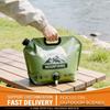 Outdoor Portable 8L Water Storage Bag Mountain Climbing Wild Fishing Foldable Travel Plastic Camping Essential Supplies