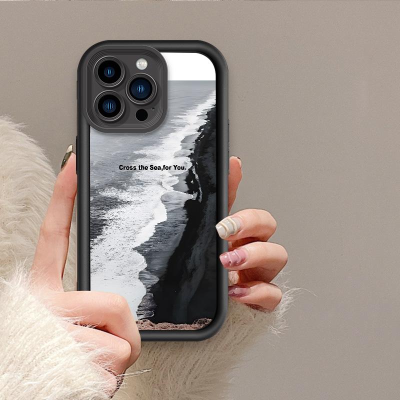 Модный модный чехол с принтом, гибкий мягкий силиконовый чехол из ТПУ, полная задняя крышка для Xiaomi Redmi Samsung Infinix