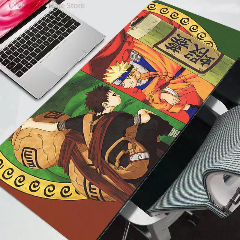XXL Rubber Large PC Mousepad Gamer Gaming Mouse Pads Naruto Desk Keyboard Mat Computer Laptop Durable Anime