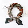 Four Seasons Available 70CM New Professional Scarf Decorative Scarf Diamond Fold Versatile Small Square Scarf