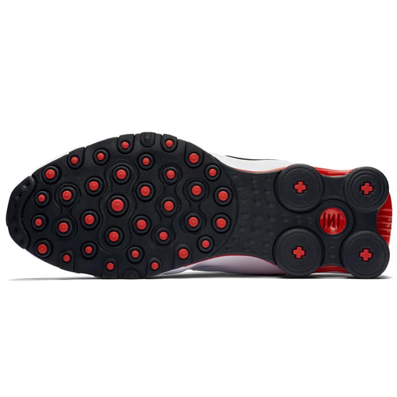 Nike Кроссовки Shox Nz Белые Университетский красный 378341-110