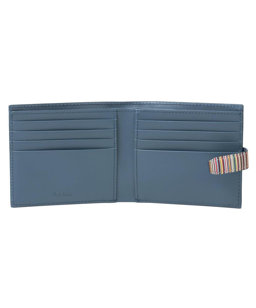 Бумажник Paul Smith Signature Stripe Tab SS25, Синий
