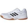 Speedcourt Anti-Slip Wear-Resistant Low-Top Training Shoes Women's White Black Sneakers IH3159