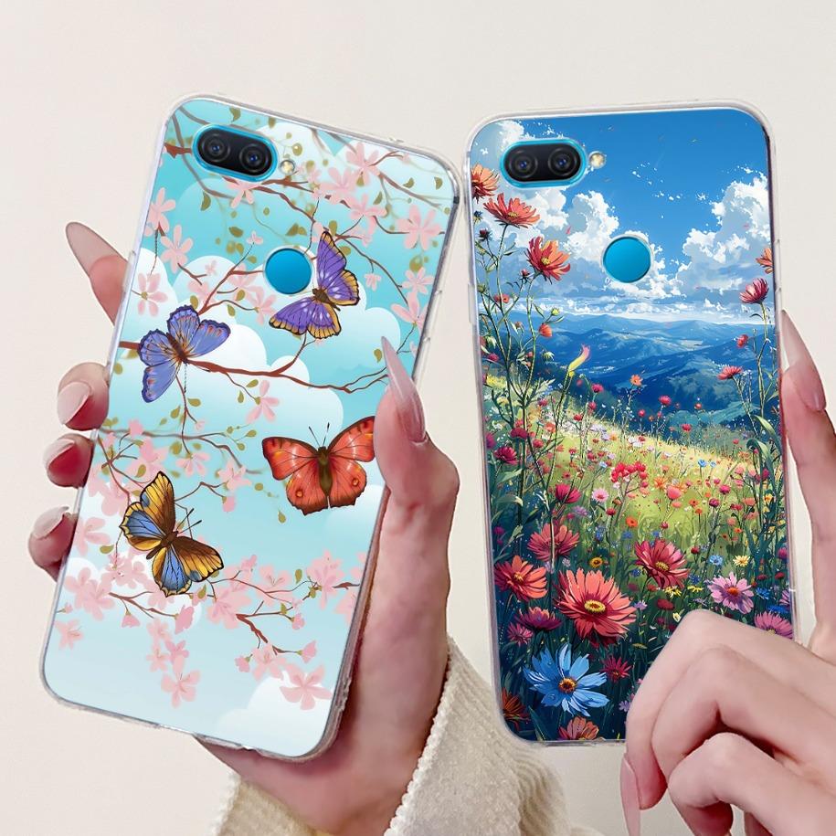 For OPPO A12 A5s AX5s Case New Fashion Butterfly Soft Slim Silicone Phone Back Cover For OPPO A7 AX7 A7N Funda OPPOA5s A 12 Capa