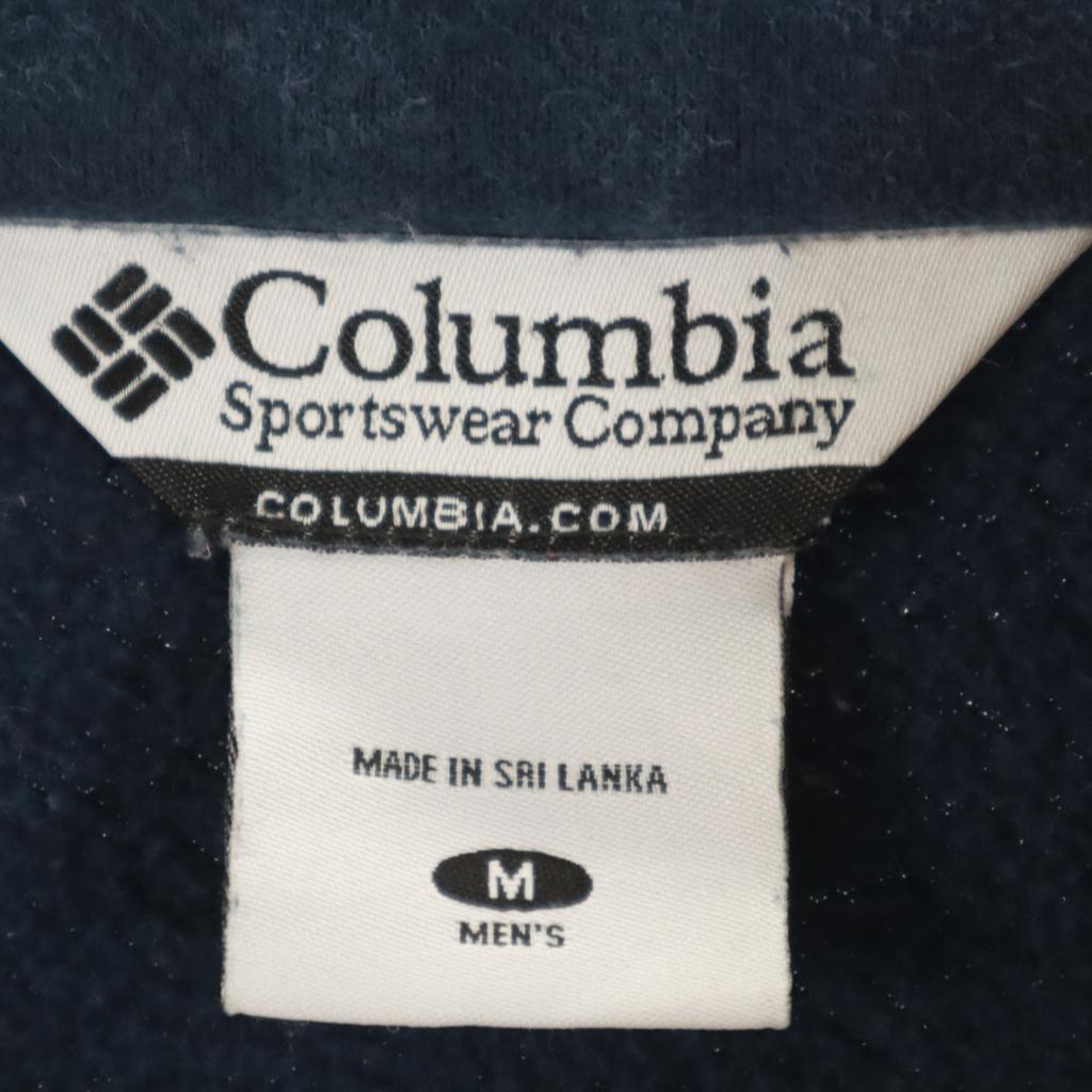 Columbia Long sleeve Half zip trainer M Sweatshirt, outdoor, fleece-lined Men's Used
