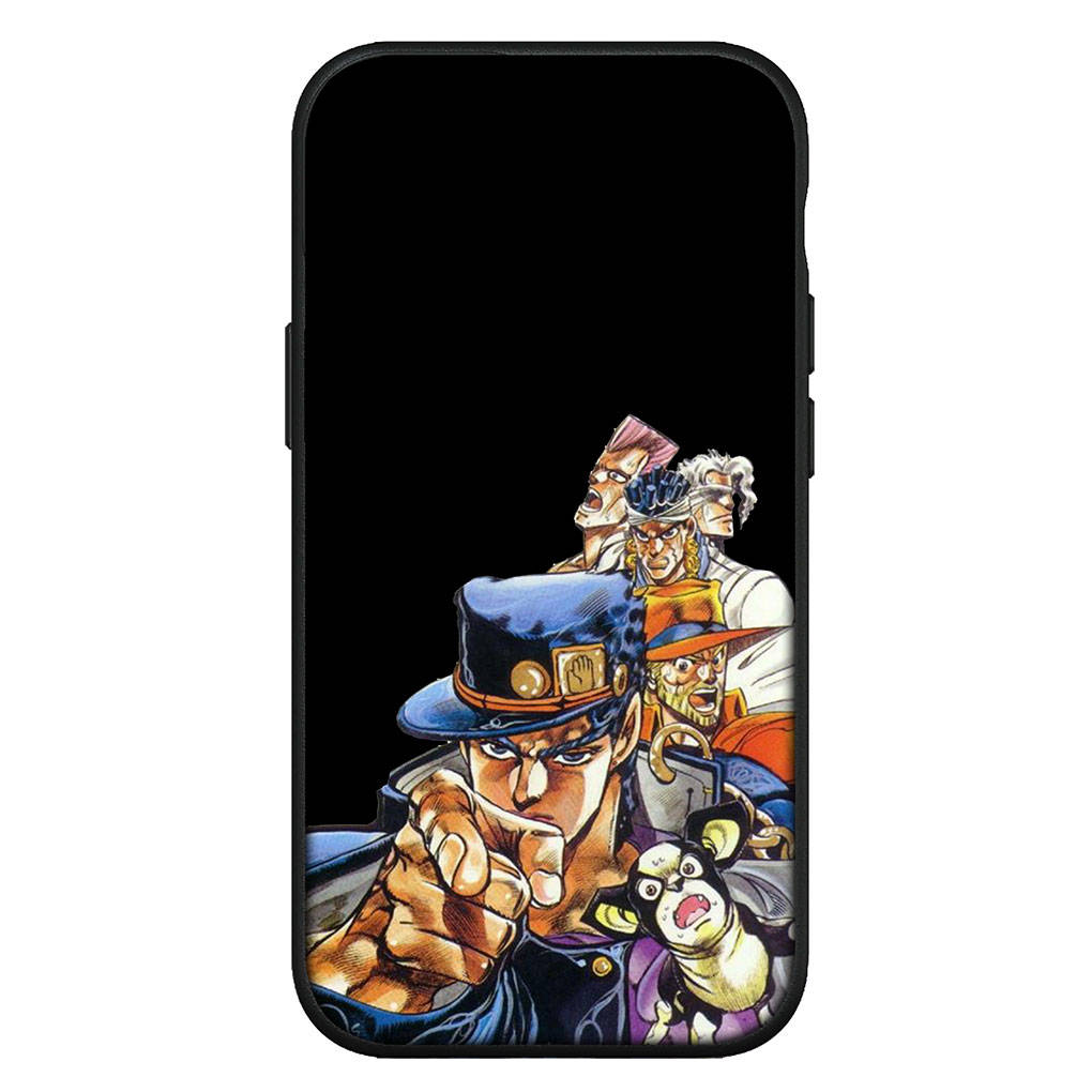 Для iPhone 16 15 X XR Samsung Galaxy S24 S23 A16 Xiaomi Redmi Note 13 12 11 Pro Max 9 14 Plus Huawei OPPO Poster JoJo's Bizarre Adventure Phone Case