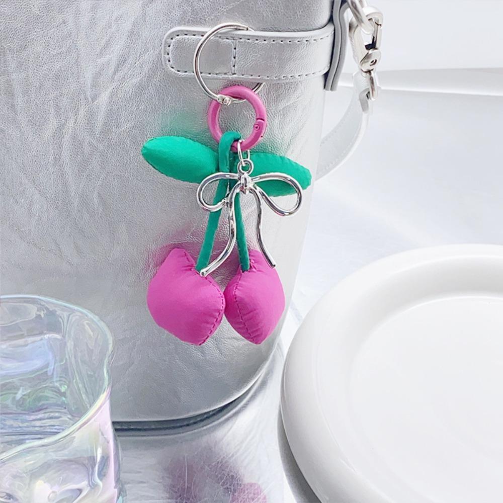 Alloy Fruit Keyrings Multifunctional Bag Charm Elegant Key Ornament Key Accessories