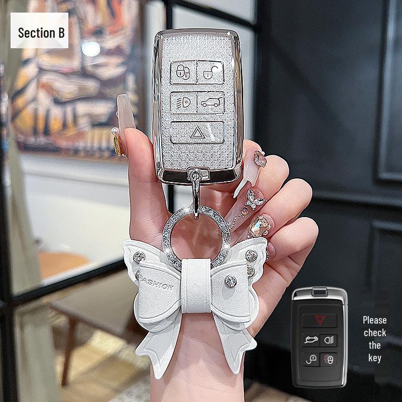High-End Key Case with Buckle for 2013-2025 Range Rover Sports Models