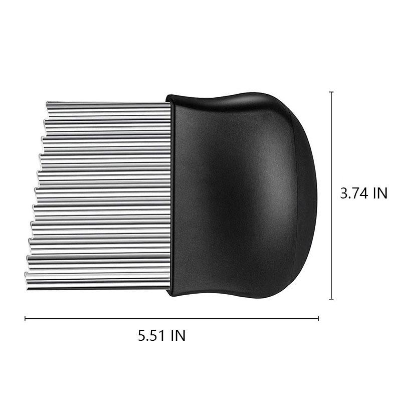 1 шт., нож для нарезки картофеля с волчьими зубами, гофрированный нож для картофеля, волновой нож, нарезка, глубокая пульсация