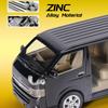 1/32 Toyota Hiace MPV цинковый сплав модель автомобиля игрушки литой фургон имитация бизнес-транспорта свет звук игрушки для мальчиков подарки на день рождения