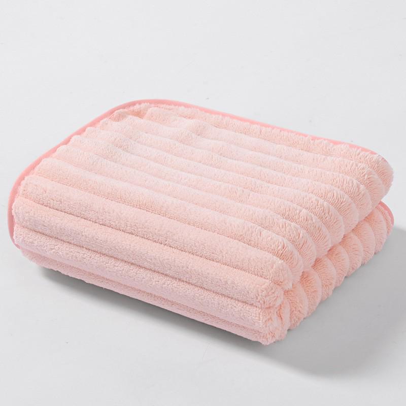 Индивидуально вышитое утолщенное полотенце из кораллового флиса: Впитывающее полотенце для ванны, фитнеса и бассейна