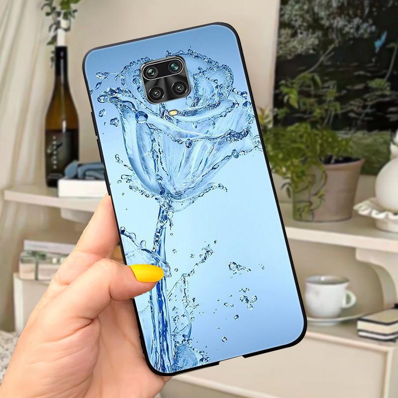 Чехол для Xiaomi Redmi Note 9 Pro Note9 9S Цветы Силиконовый Мягкий ТПУ Задняя Крышка Для Xiaomi Redmi Note 9Pro Max Чехол Coque Fundas