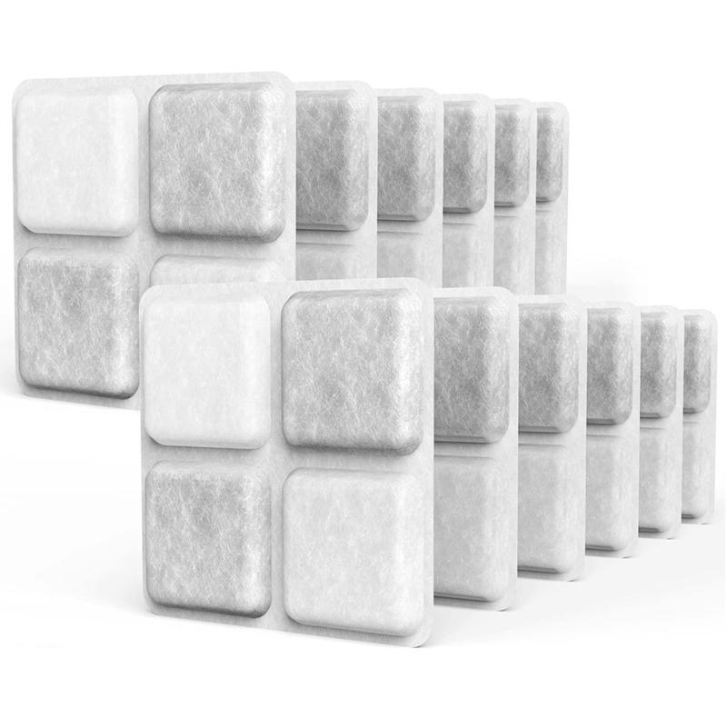 ABQR 12PCS Pet Food Desiccant Bag for Automatic Cat Dog Feeders Keep Pet Food Dry and Fresh