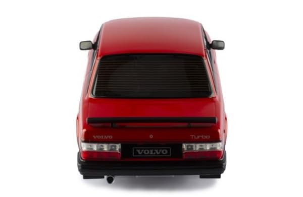 Kokusai Boeki ixo Масштаб Volvo 240 Turbo Custom 1986 Красный Готовая модель 18CMC177 1/18