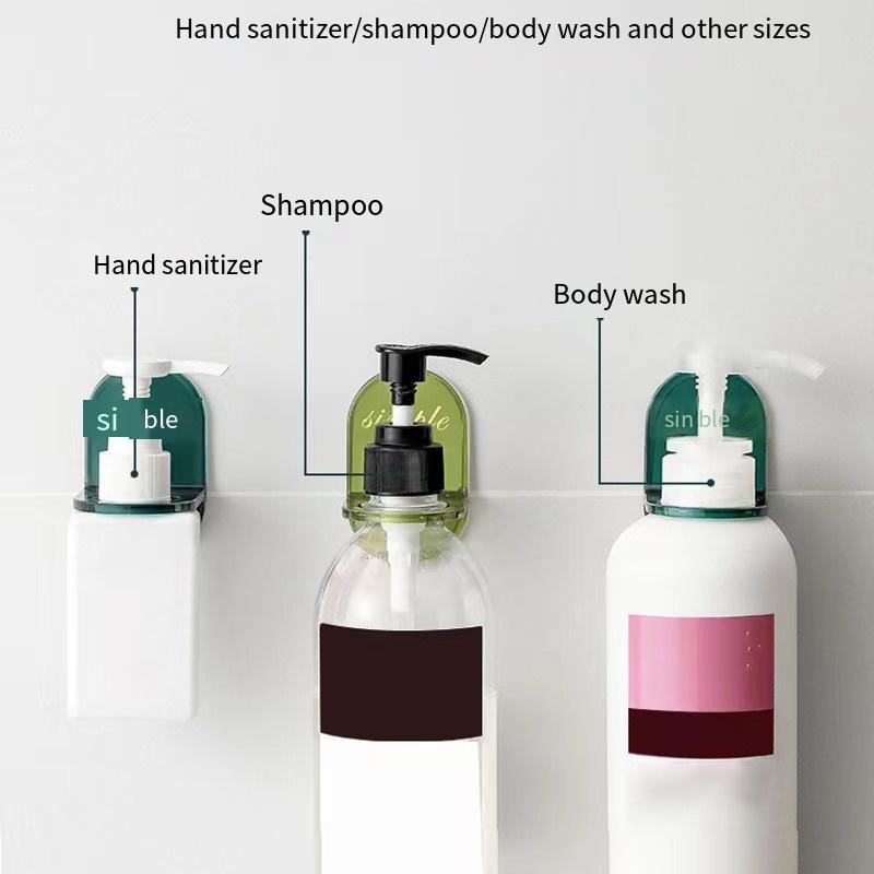 Toilet Bathroom Non Perforated Shower Gel Bracket Hanging Rack Shampoo Wall Mounted Light Luxury Bathroom Storage Rack