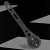 Carbon Fiber Bicycle Computer Holder Bike Handlbar Computer Mount Cycling Speedometer Support Holder for Garmin Bryton Wahoo