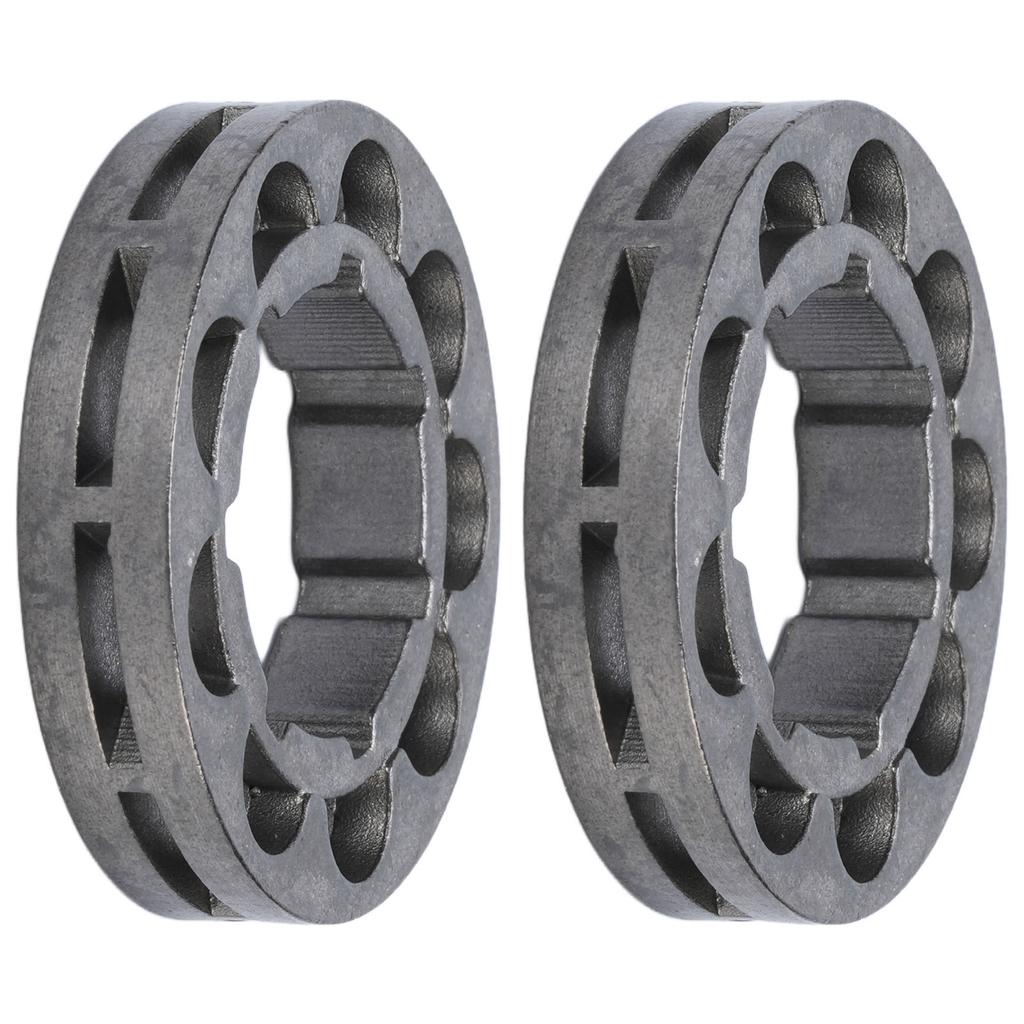 2PCS Rim Sprocket 325 9 Iron 9 Tooth Lawnmower Sprocket Drive Rim Replacement for Jonsered
