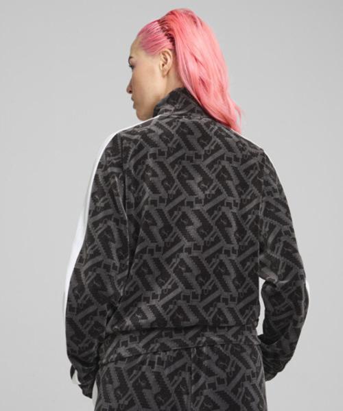 Puma X Игра в кальмара Т7 Иконическая спортивная куртка Ж - Черный / 627432-01