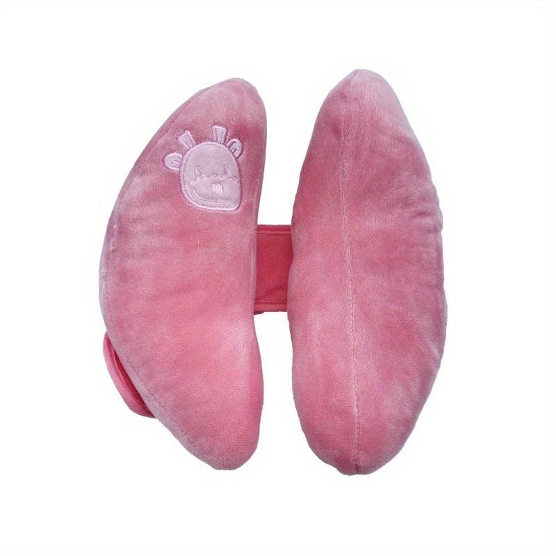 Подушка для шеи в коляску для младенцев, подушка-банан для защиты головы в автокресле, подушка для поддержки шеи в коляске для сна, мультяшный цветок