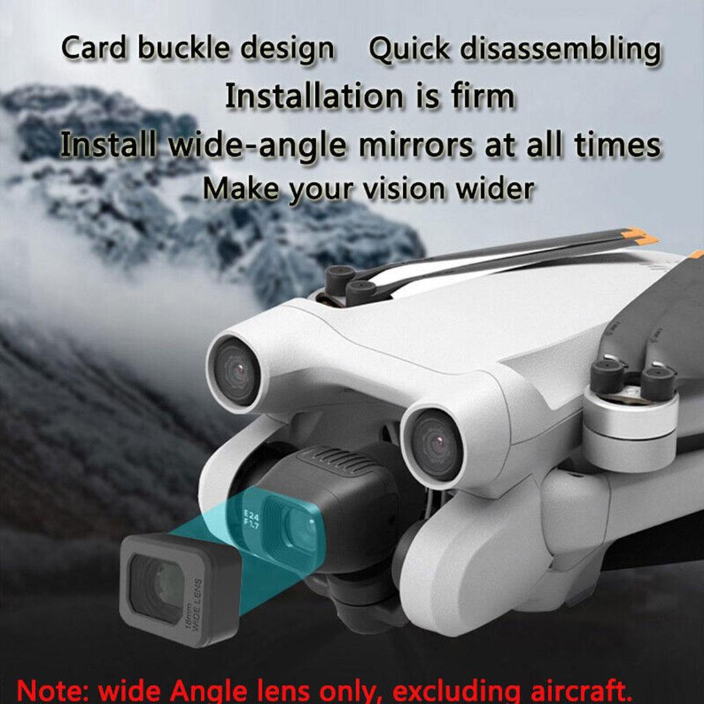 External Wide-angle Lens Filter Shooting Range Increase Lens 3 For DJI Pro 25% Accessories Dron G7S9
