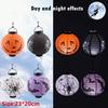 Украшение на Хэллоуин Светодиодный бумажный тыквенный подвесной фонарь Лампа Домашний фонарь ужасов Принадлежности
