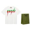 GUCCI Men's Cotton Blade T-shirt White (Unisex) T-Shirts 565806 XJAZY 9037