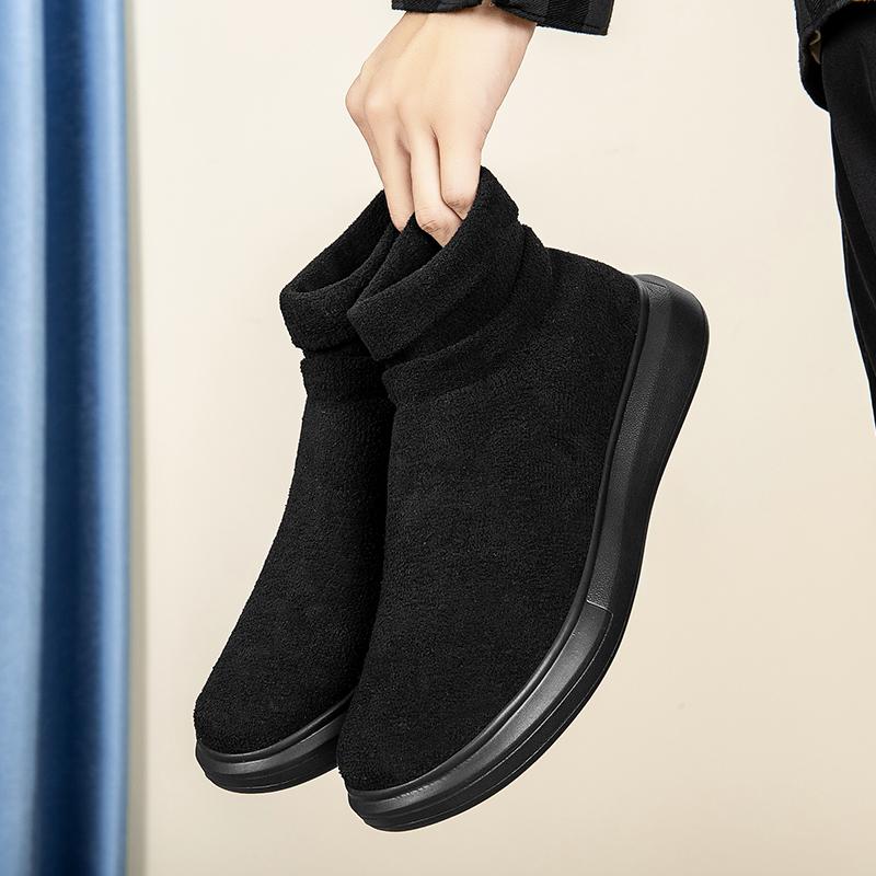 Зимние женские черные мокасины для вождения, удобные повседневные мокасины для мужчин, минималистичные дышащие мокасины для девочек