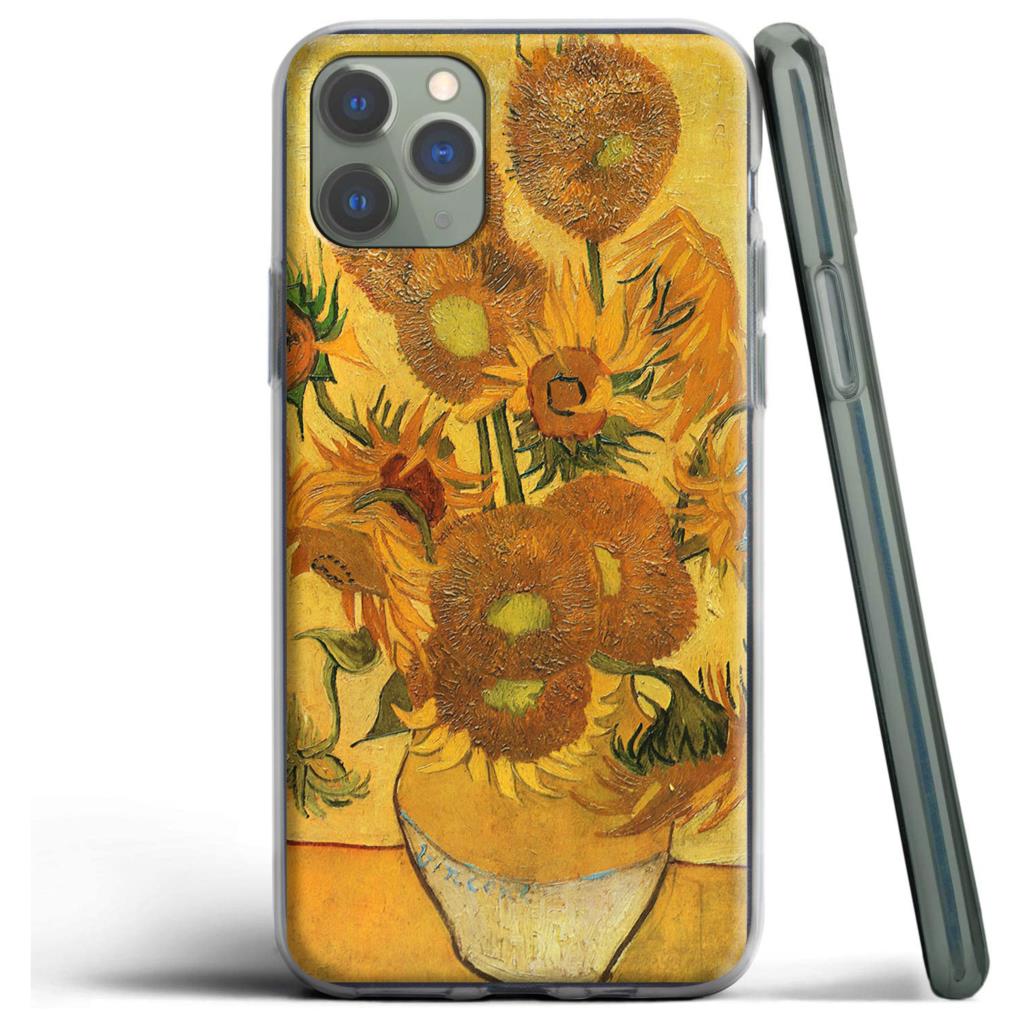 Силиконовый чехол с масляной живописью Ван Гога для Apple iPhone 12 13 Mini 11 Pro SE XS X XR Max 8 7 6S 6 Plus 5S