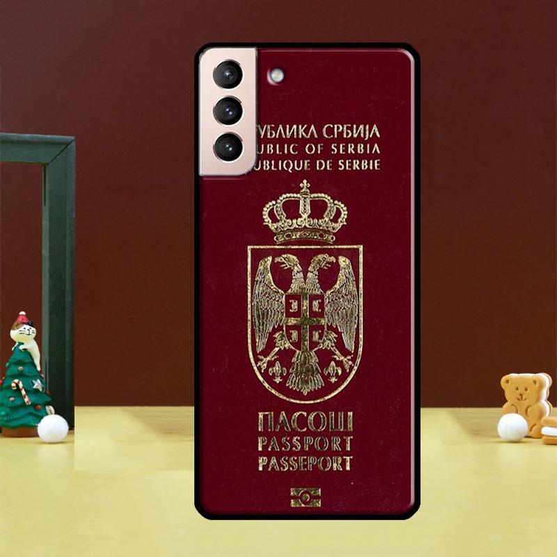 Чехол Флаг Сербии для Samsung Galaxy S23 S21 S22 Ultra S8 S9 S10 Note 10 Plus Note 20 Ultra S20 FE
