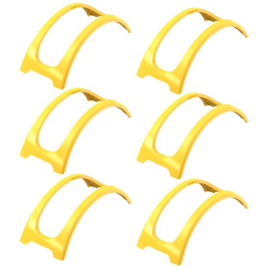 6/12 шт. держатель для тако, пищевой класс, не содержит бисфенола-А, для духовки, можно мыть в посудомоечной машине, штабелируемый, красочный, для индивидуальной подачи, куриный рулет, комплект подставок с твердым корпусом для тако