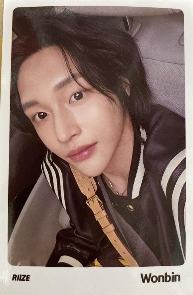 Won Bin Goods Фотокарточки Набор из 56 карточек с сообщениями Poca Trading Card Rise (РИИЗЕ ВОНБИН) [Элемент]