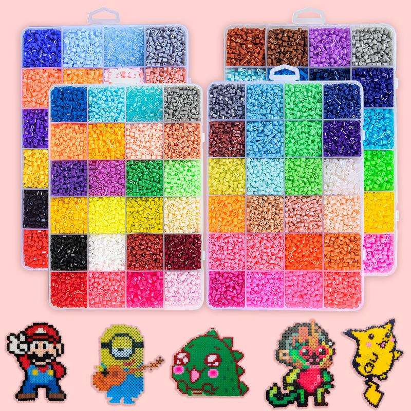 96 Цветов 2,6 мм Бусины Perler Набор для пополнения - Набор для DIY-творчества и развивающая игрушка