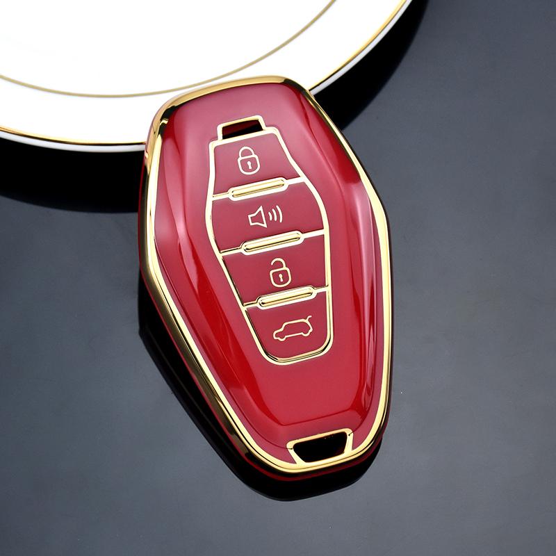 Мягкий чехол для дистанционного ключа из ТПУ, чехол-держатель для Chery Jetour X70 X90 X95 Plus, защитные аксессуары