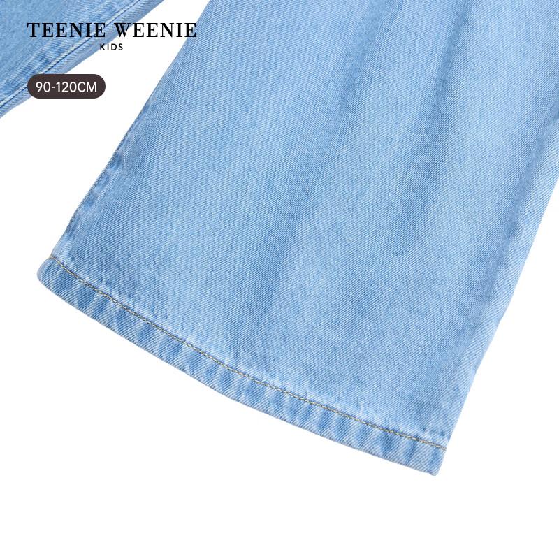 Teenie Weenie Повседневные свободные джинсовые брюки для девочки