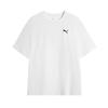 Puma Essential Wardrobe Logo Round Neck Sports Casual Short Sleeve T-Shirt Unisex Tops White 632920-02