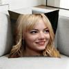 EmmaA SStone La La Land Pillow Case Square DoubleSided Sofa Cushion Cover Bedroom Bedside Pillow Gift