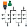33-футовая система капельного орошения, комплект шлангов для автоматического полива растений, сада, микро-разбрызгиватель