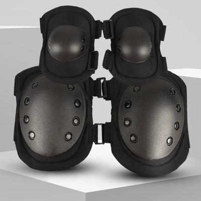 Комплект из четырех наколенников и налокотников, защитные накладки для коленей и локтей для страйкбола, боевого пейнтбола, катания на скейте, защитное снаряжение для безопасности при занятиях спортом на открытом воздухе